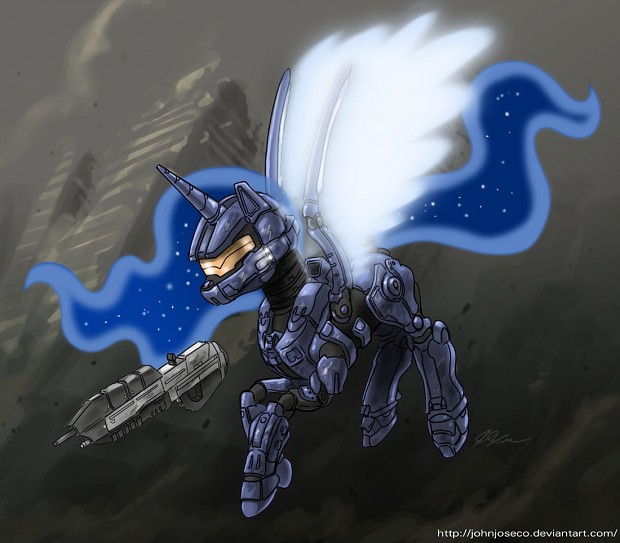 Gamer Luna Is Ready For Halo 4