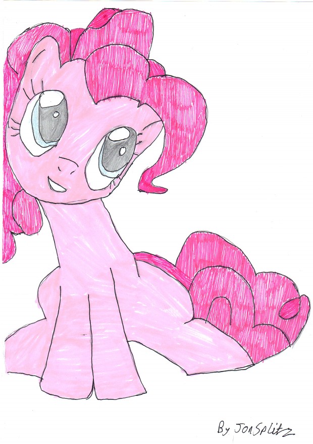 Pinkie Pie Drawing