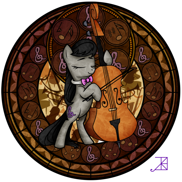 Stained Glass - Octavia And Her Cello