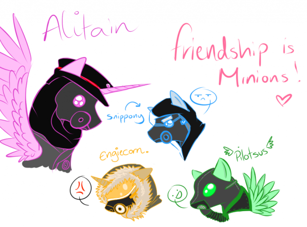 Friendship is minions by alexiuss