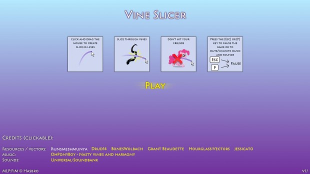 Vine Slicer (Flash Game)