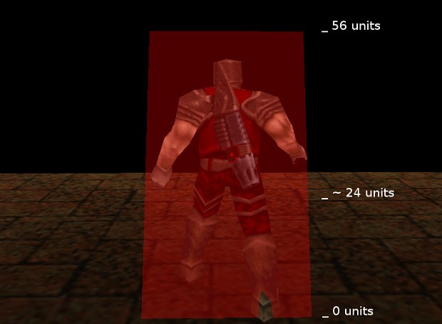 Player.mdl height in Quake units