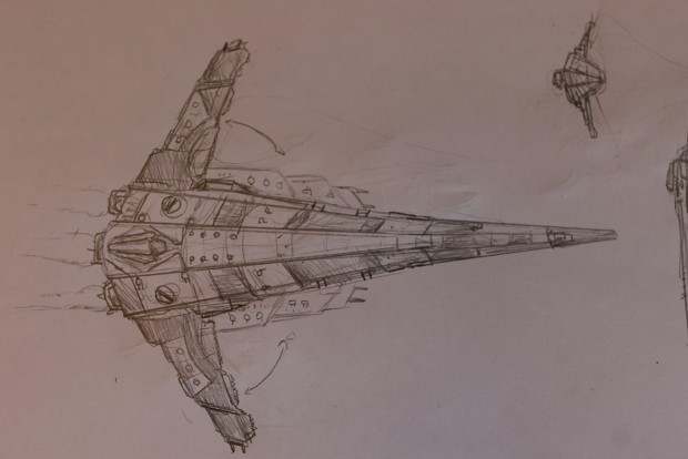 Sith terror missile ship.