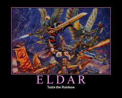 Eldar before shemangloid eats their souls