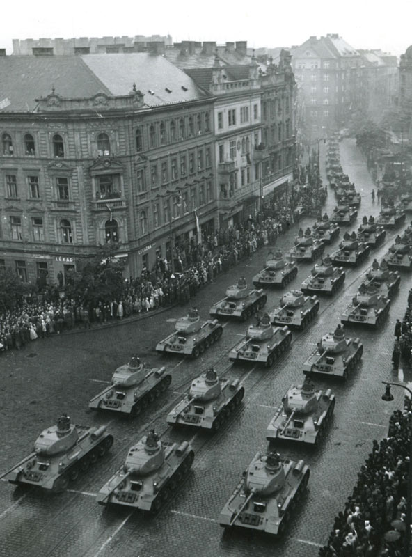 Czechoslovakia military parade 1951