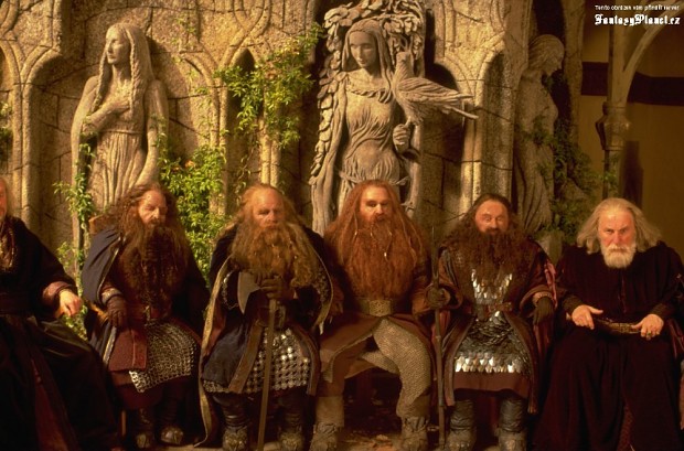 Dwarves at the Council Of Elrond