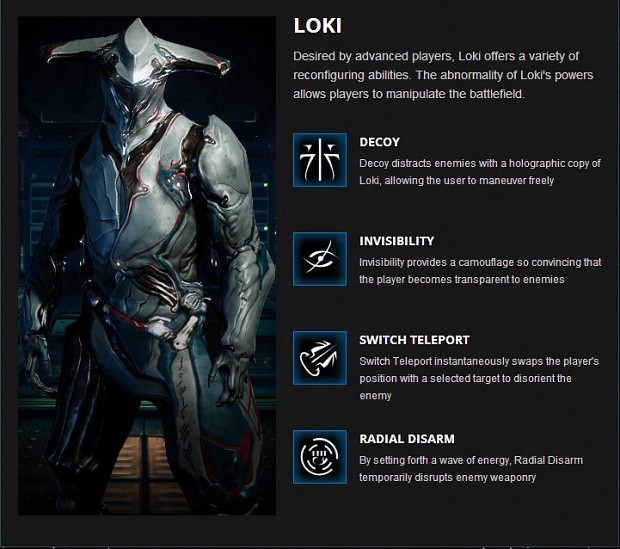 How To Play Loki In Warframe