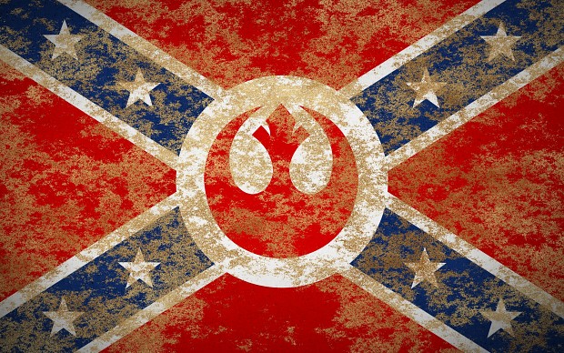 Rebel Alliance Yell (Rebel Confederate Flag)