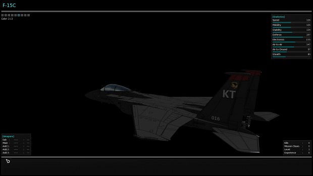 Vector Thrust - F15C Razgriz Skin (AC5)