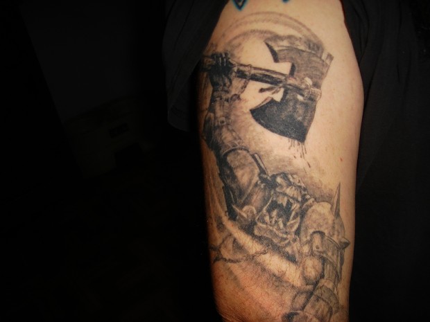 orc tattoo 3