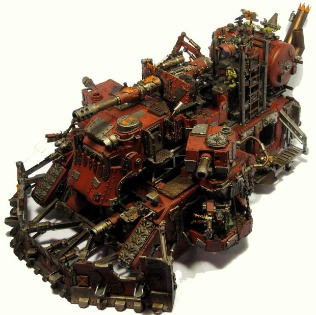 Ork Battle Fortress Conversion Looted