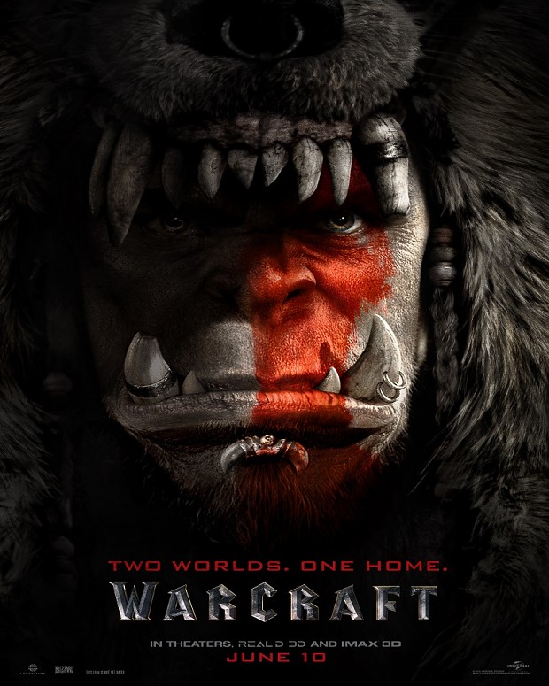 Warcraft Movie 2016 Poster - Orc