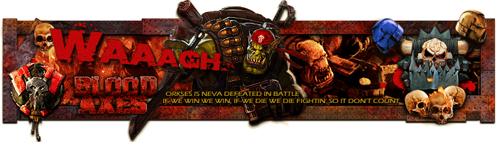 Banner gift gif picture -  ORKS -  BLOOD AXES