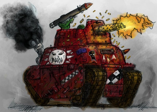 grot tank sketch