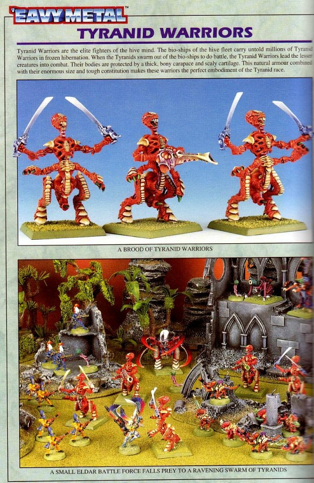 Tyranids from the past with Boneswords pic 3