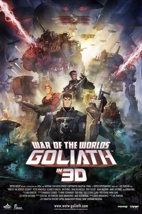 War of the worlds  Goliath - Anime Movie Cover