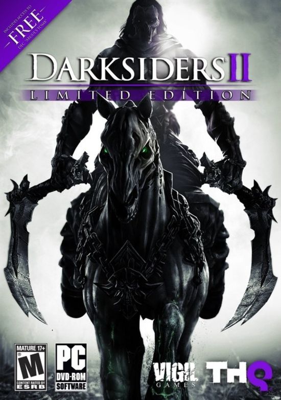 darksiders 2 game limited edition cover