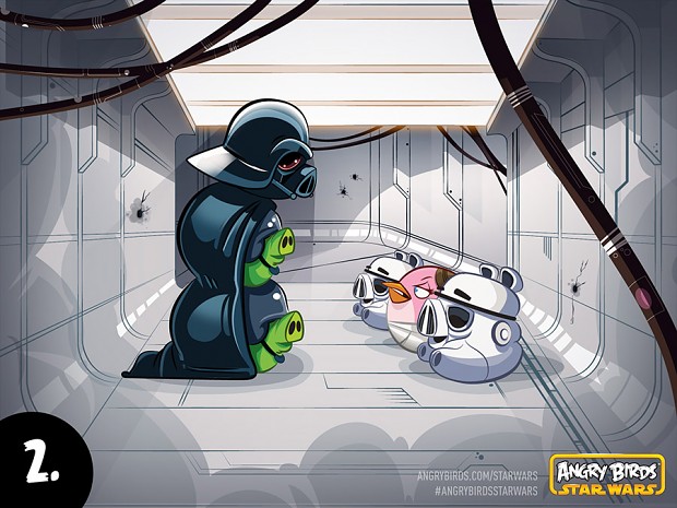 angry birds star wars game