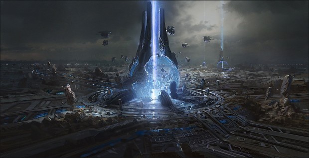 Halo 4 artwork station