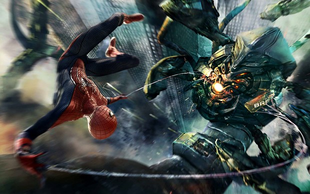 amazing spiderman boss fight