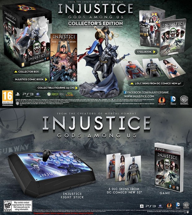 injustice gods among us  collectors edition