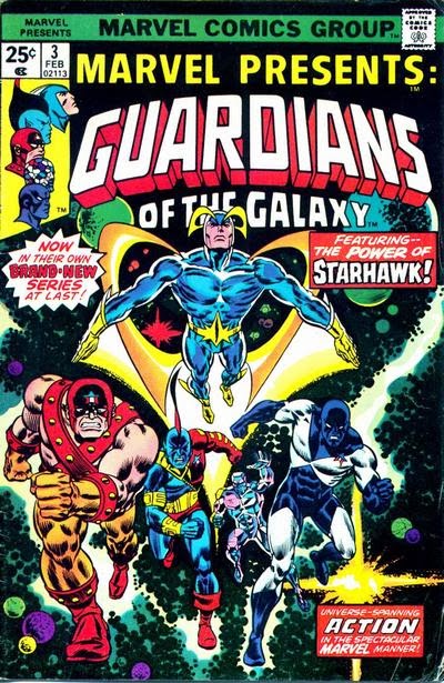 Guardians of the Galaxy - comic book Starhawk