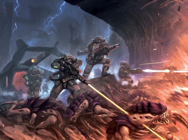Imperium of Men - Fighting aliens