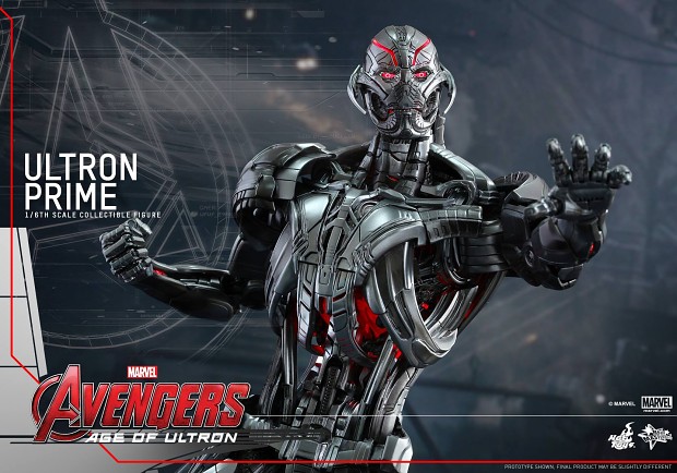 Avengers - Age of ultron - ultron hot toy pic 2