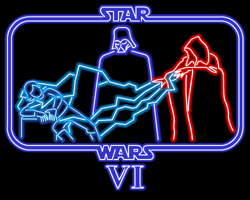 star wars neon power