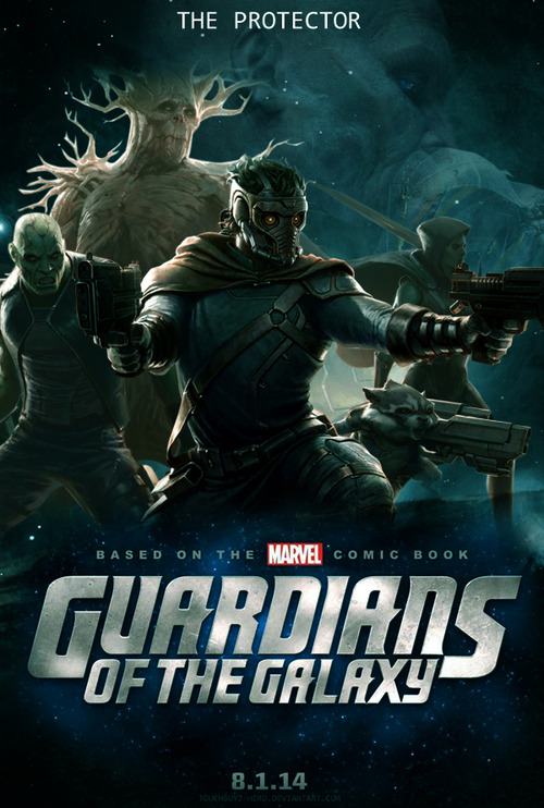 Guardians of the Galaxy - Movie cover 2014