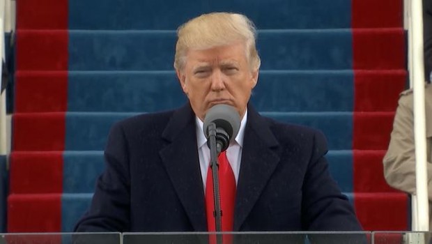 The 45th Presidents inaugural speech.