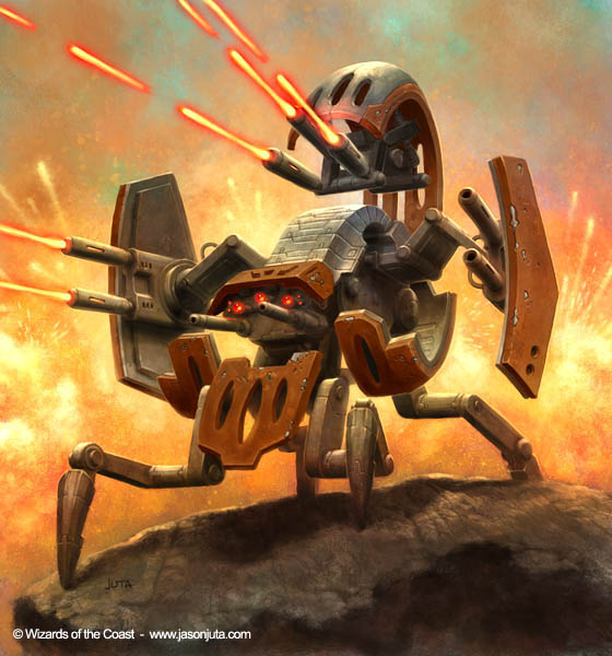 Symbol of the past - Droideka mkII