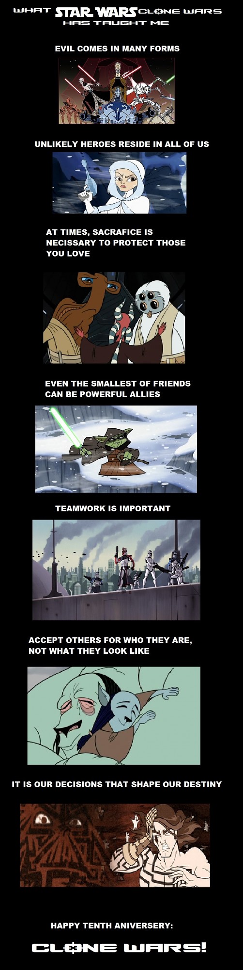 What Star Wars: Clone Wars Taught Me