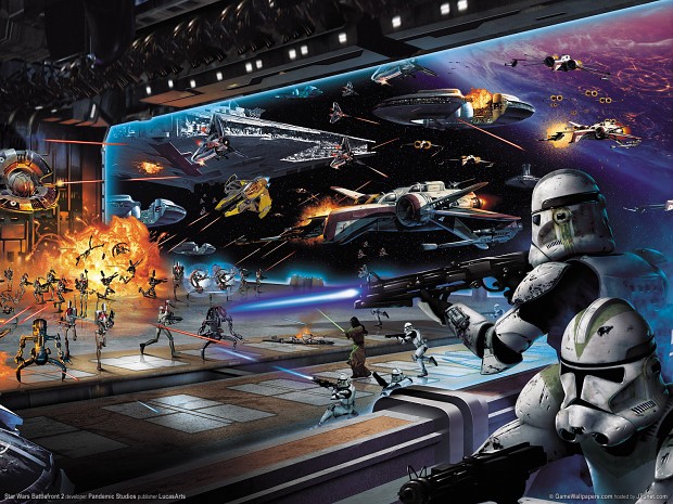 Battlefront 2 Promotional Poster