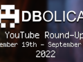 YouTube Roundup September 19th - September 23rd