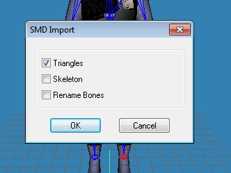 Swapping model skeleton tutorial