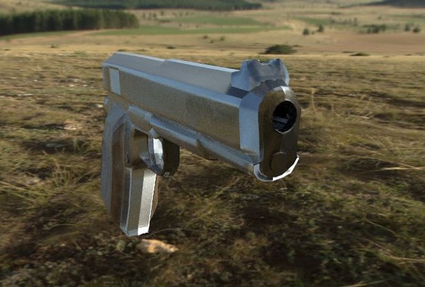 M1911 textured in Substance Painter (1st attempt at Substance)