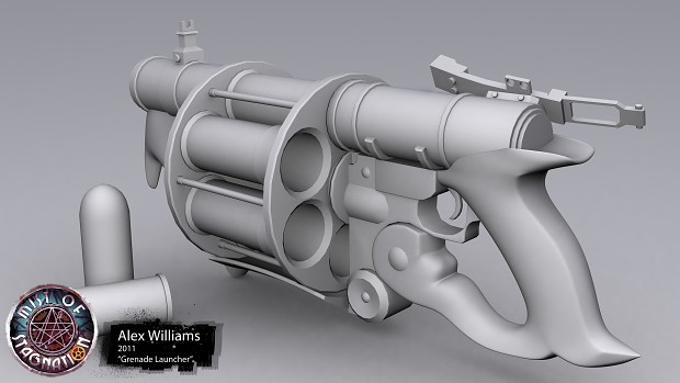 High Poly - Grenade Launcher