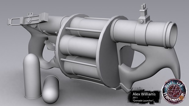 High Poly - Grenade Launcher