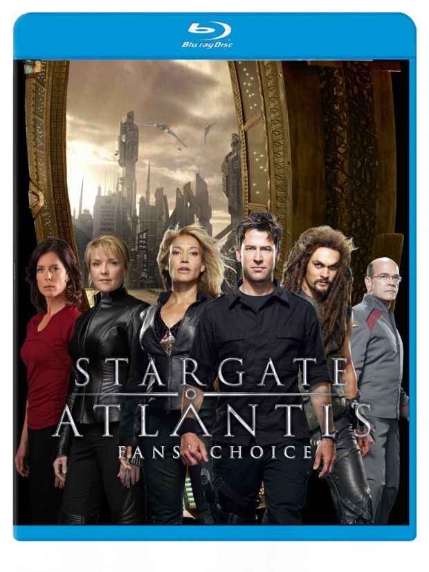 Stargate Atlantis Fan Choice Blueray Cover