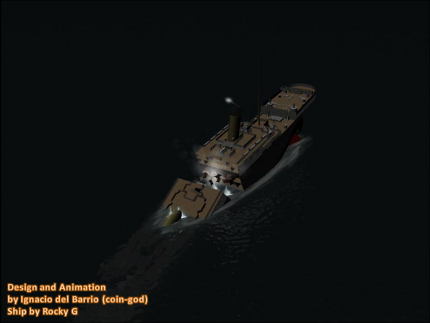Titanic Sinking Animation