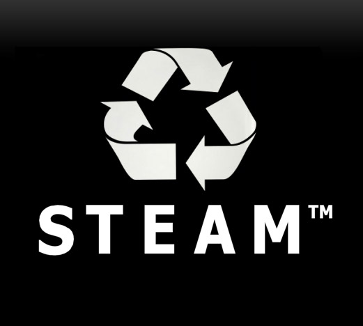 Steam recycle