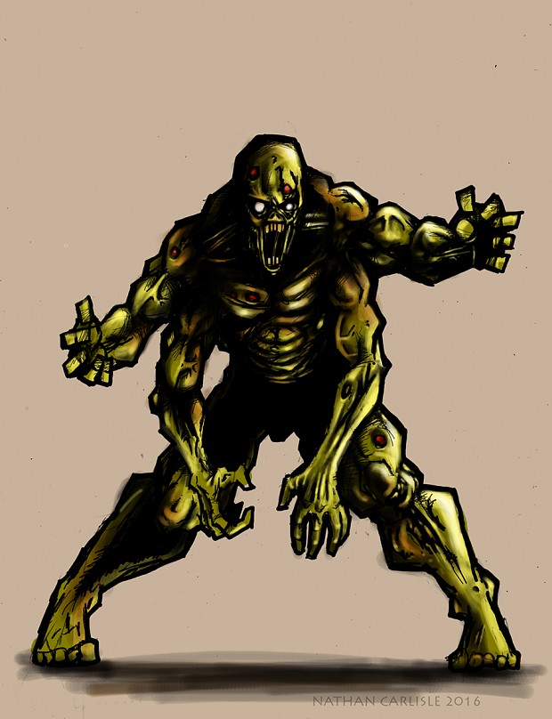 Zombie Concept Sketch II