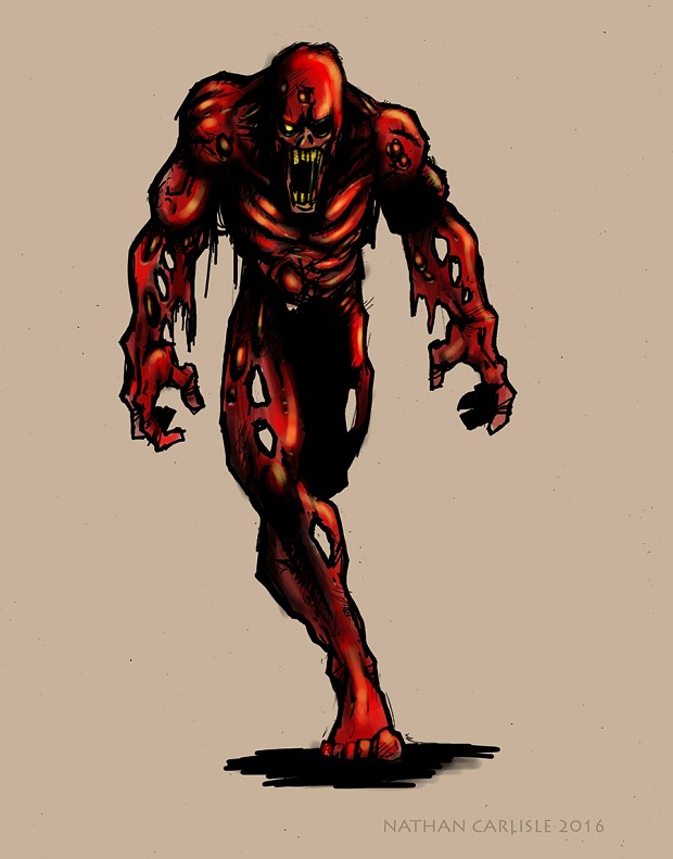 Zombie Concept Sketch I