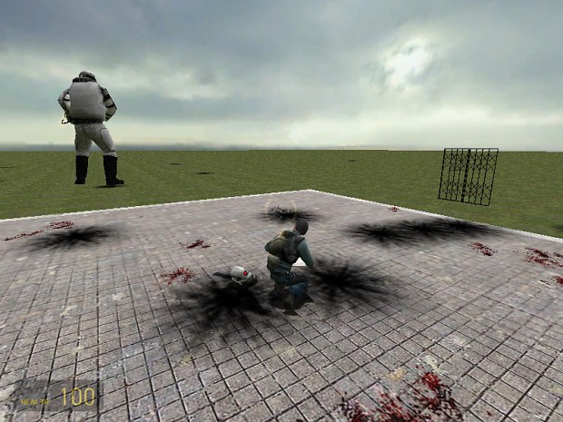 Half-Life 2: Deathmatch - Having fun on flatgrass
