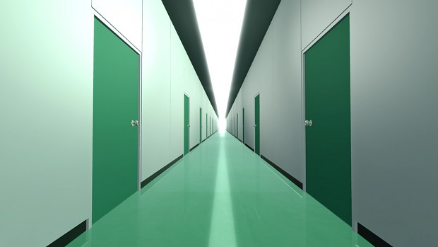 Endless Matrix Corridor