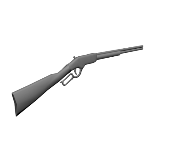 Winchester 1866 Untextured (third model)