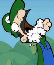 Foamin' Mouth Luigi