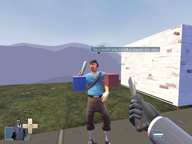 Screenshot from my TF2 SP Map