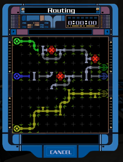 Elite Force II Example Routing Puzzle